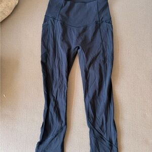 lululemon athletica Fast & Free Navy Leggings